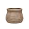 Hello Honey® 5.75" Gold Round Volcano Terra Cotta Planter